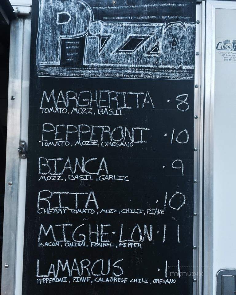 Little Oven Pizza - Portland, OR menu_pic