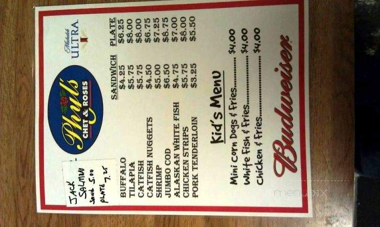 Phyl's Chet & Rose's Tavern - Marine, IL menu_pic