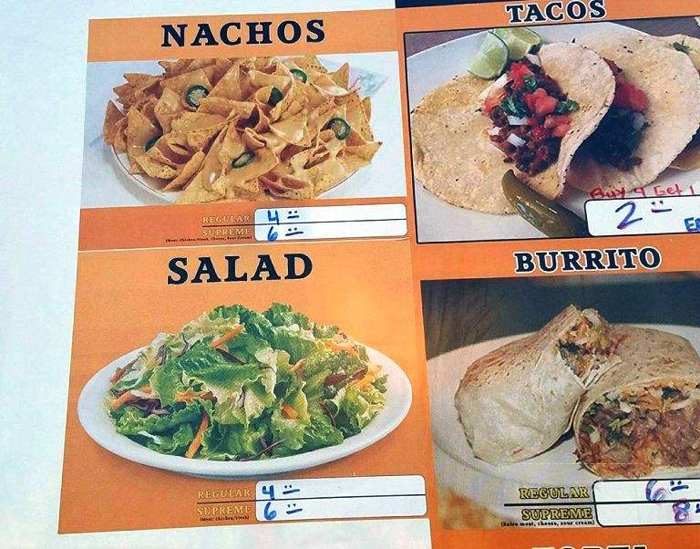 JS Gold Tacos - Bakersfield, CA menu_pic