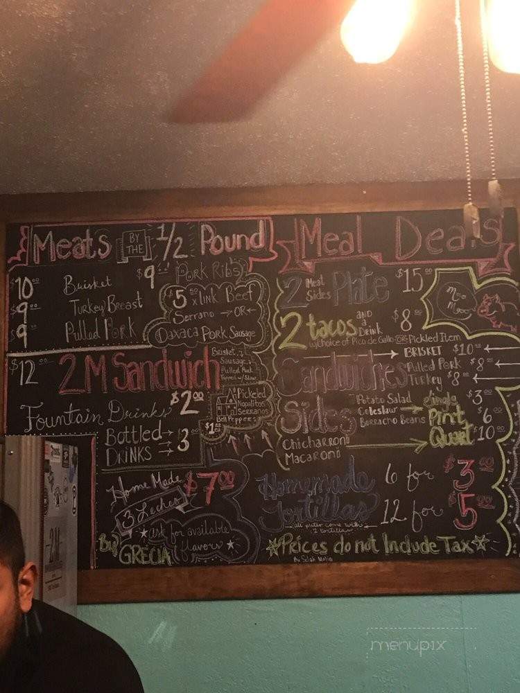 2M Smokehouse - San Antonio, TX menu_pic