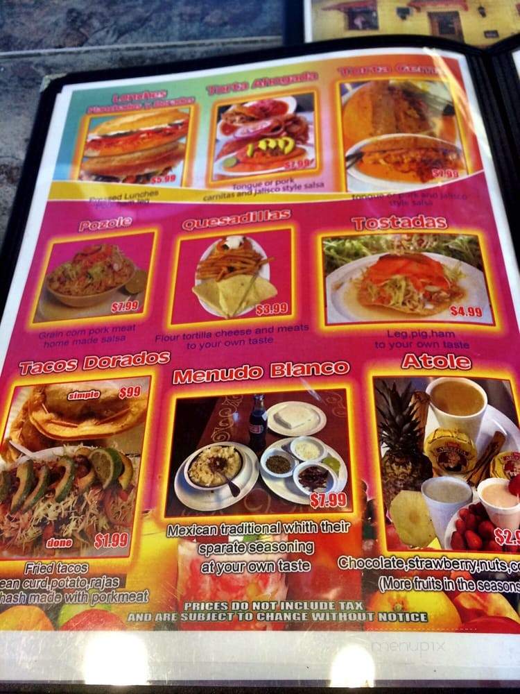 Delicias La Chocola - Indianapolis, IN menu_pic