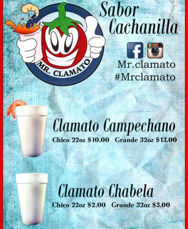 Mr. Clamato - Bakersfield, CA menu_pic