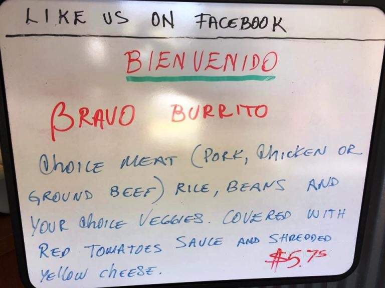 Mexican Way - Neosho, MO menu_pic