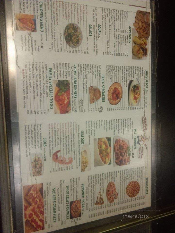 Pizza Chef Italian Restaurant - Washington, NJ menu_pic