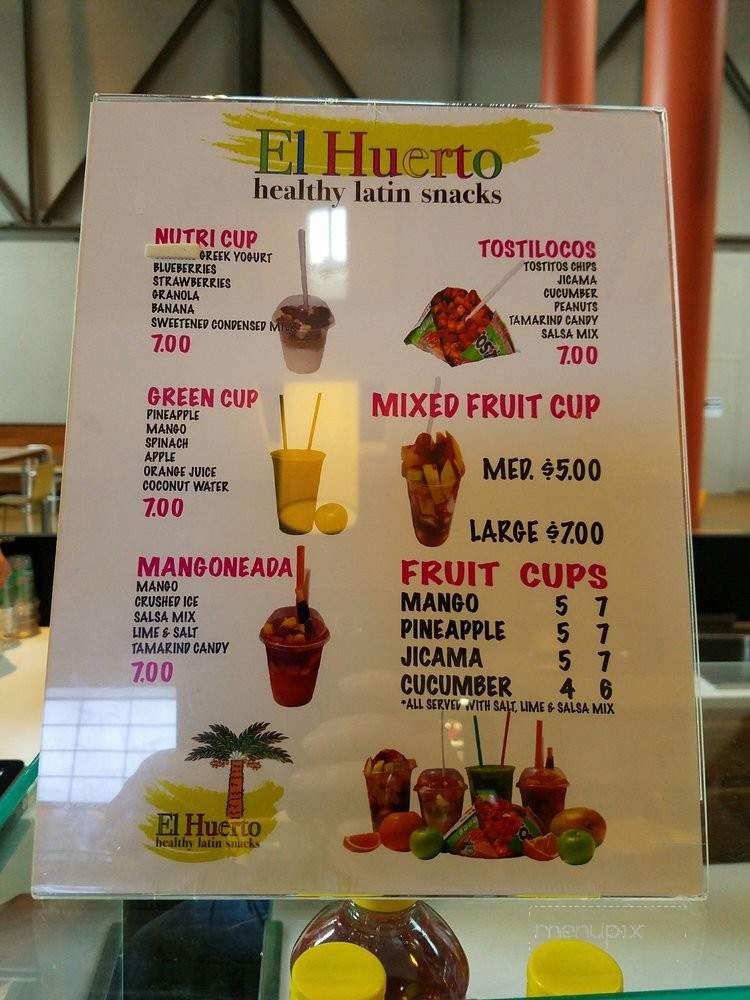 El Huerto - San Rafael, CA menu_pic