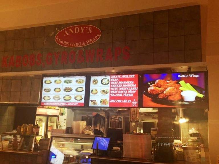 Andy's Kabobs,Gyro & Wraps - Waldorf, MD menu_pic