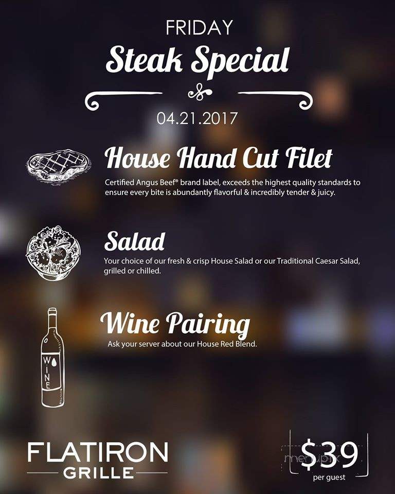 Bistro Eleven Sixty - Jackson, TN menu_pic