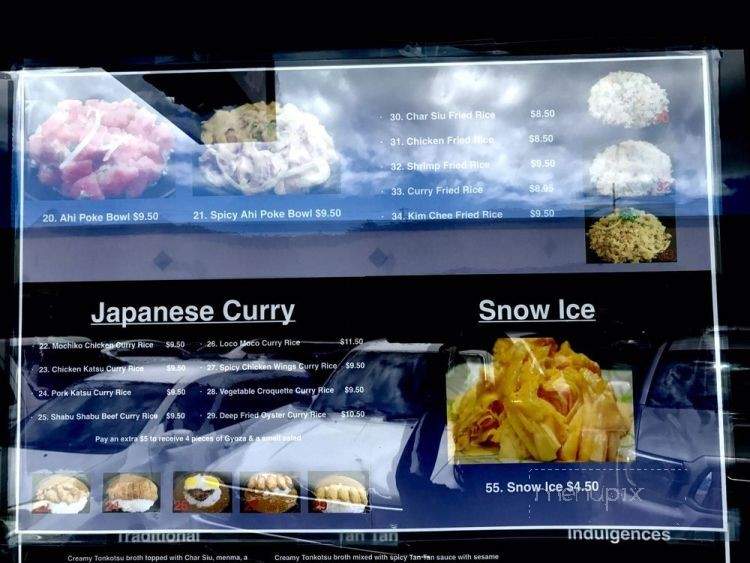 Chef's Ramen - Honolulu, HI menu_pic