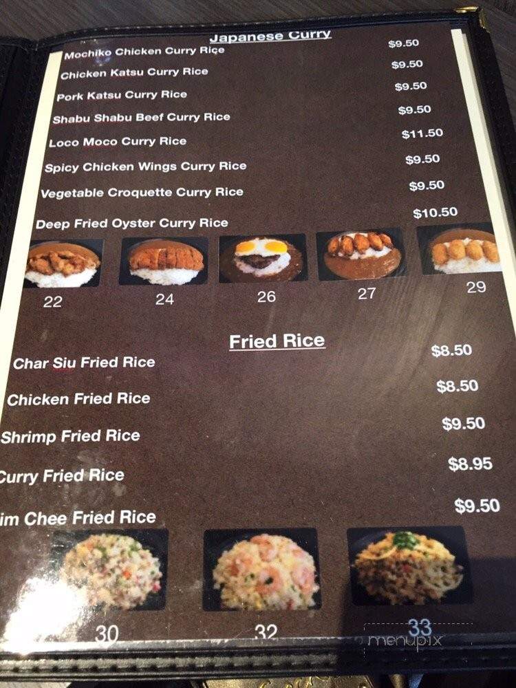 Chef's Ramen - Honolulu, HI menu_pic