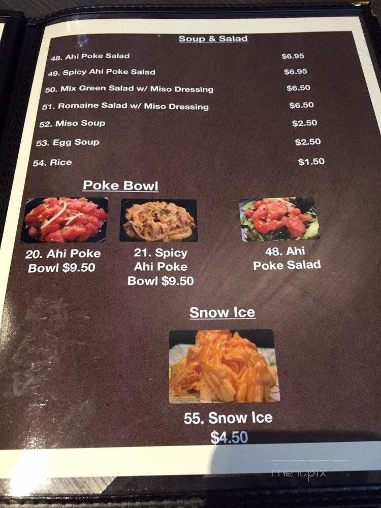 Chef's Ramen - Honolulu, HI menu_pic