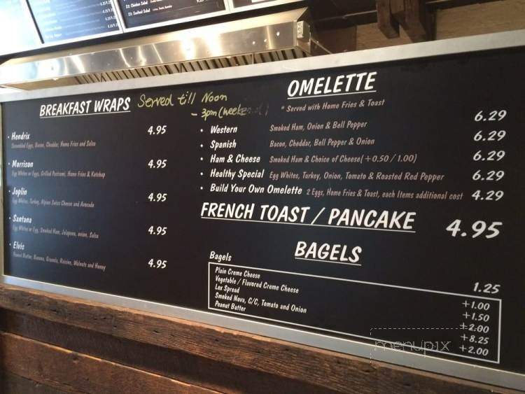 Fillmore Delicatessen - New York, NY menu_pic