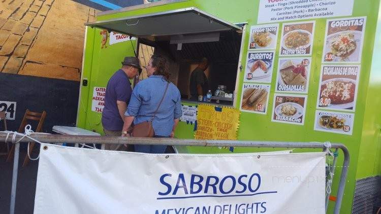 Sabroso Mexican Delights - Pittsburgh, PA menu_pic