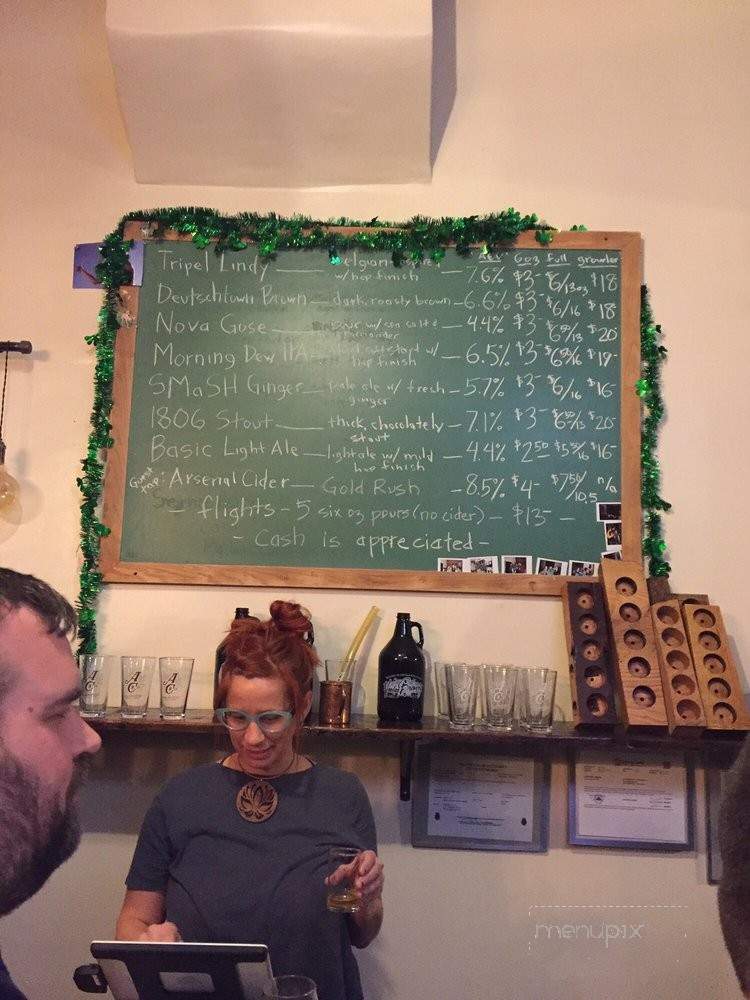 Allegheny City Brewing - Pittsburgh, PA menu_pic
