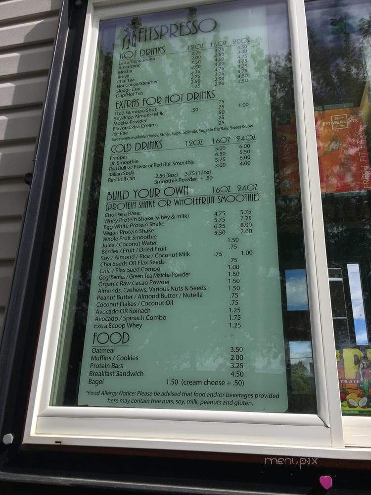 Fitspresso - Anchorage, AK menu_pic