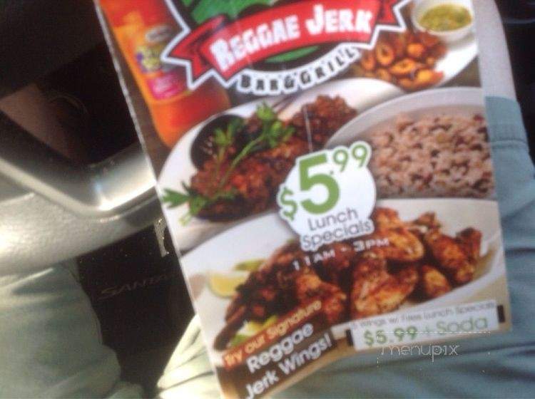 Reggae Jerk Grill - Greenacres, FL menu_pic