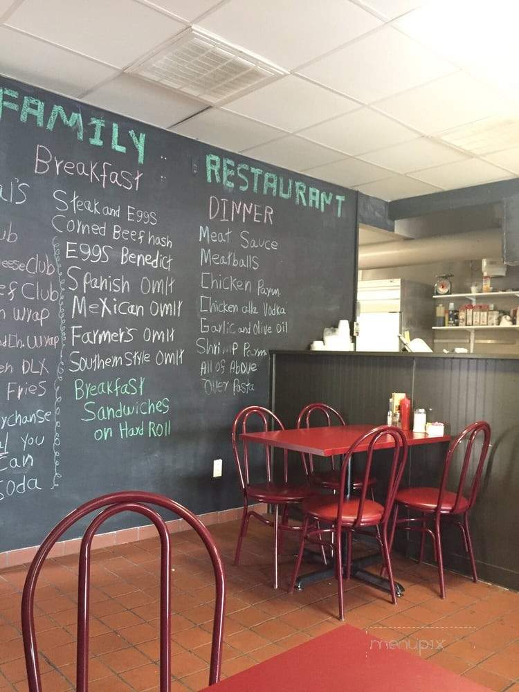 The Family Resturant - West Haven, CT menu_pic