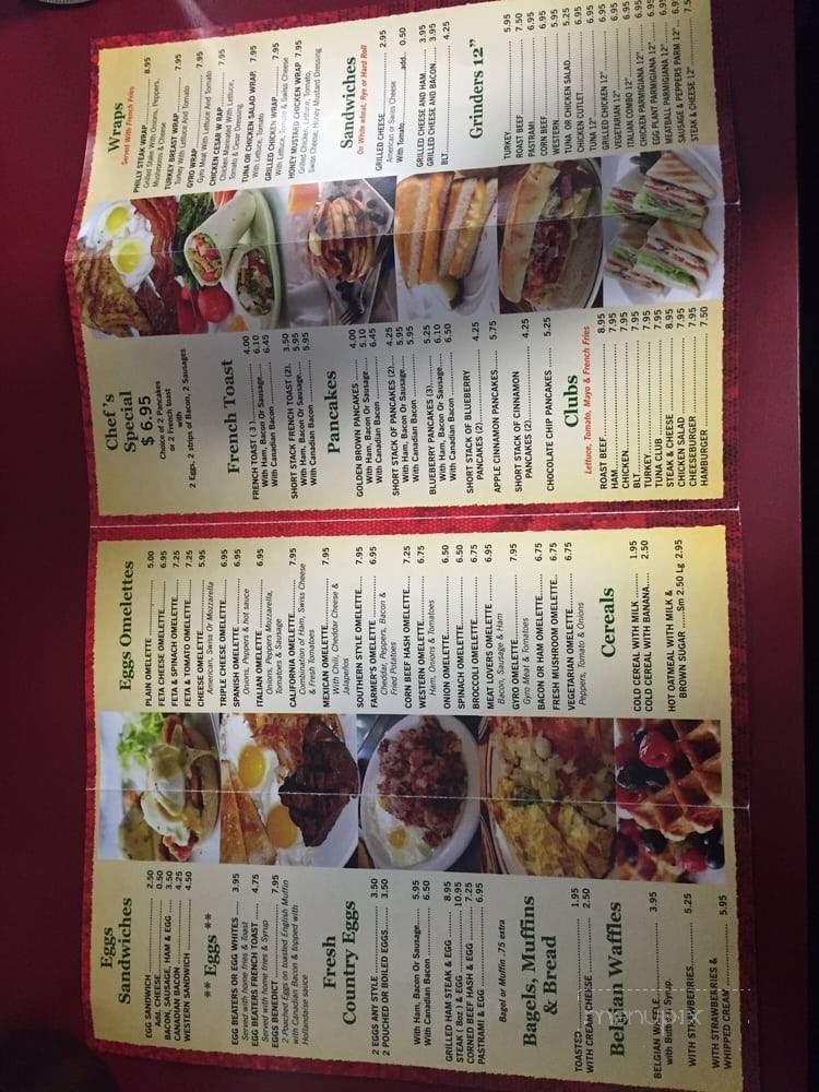 The Family Resturant - West Haven, CT menu_pic