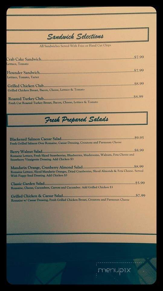 Stephen's - Georgetown, SC menu_pic