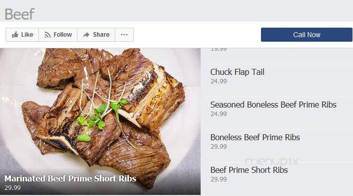 Naru Korean BBQ - Clarksville, TN menu_pic