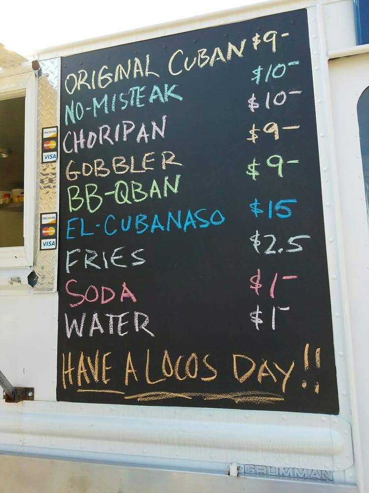 LOCOS Cubanos - Newark, NJ menu_pic