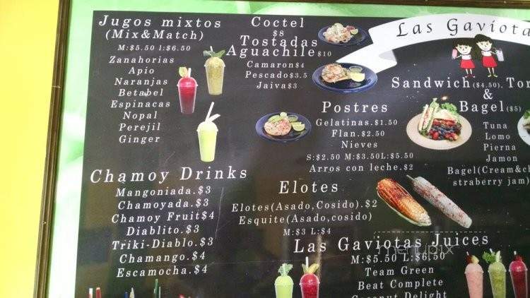 Las Gaviotas Juice Bar - Pico Rivera, CA menu_pic