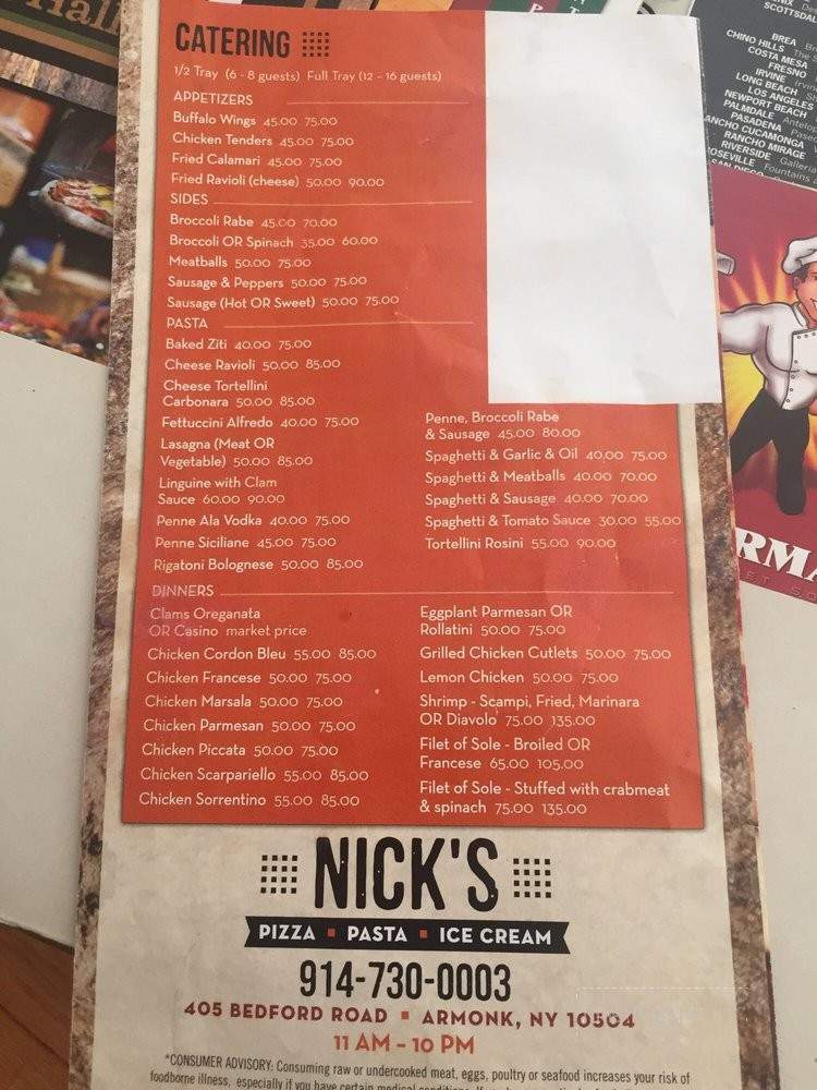 /28826866/Nicks-Pizza-and-Ice-Cream-Menu-Armonk-NY - Armonk, NY