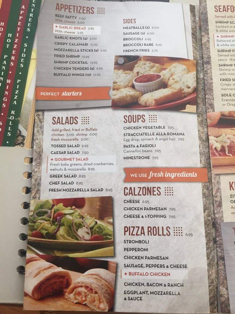Nicks Pizza and Ice Cream - Armonk, NY menu_pic