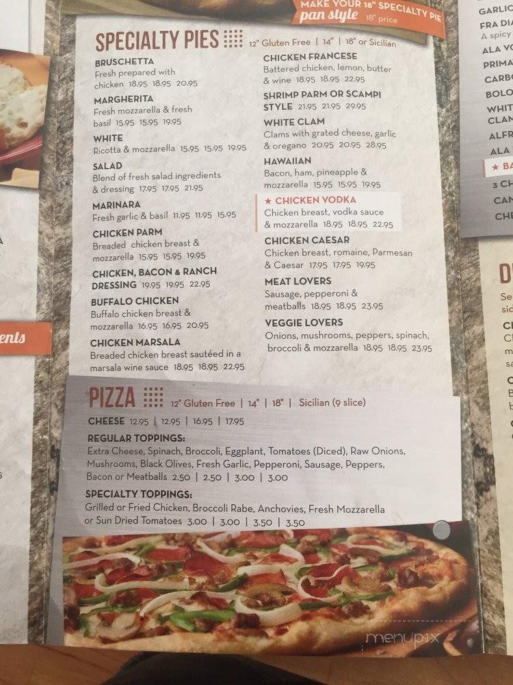 Nicks Pizza and Ice Cream - Armonk, NY menu_pic