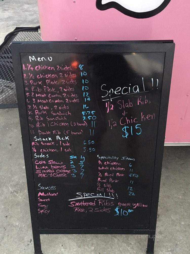 Smoke In the City BBQ - Jacksonville, FL menu_pic