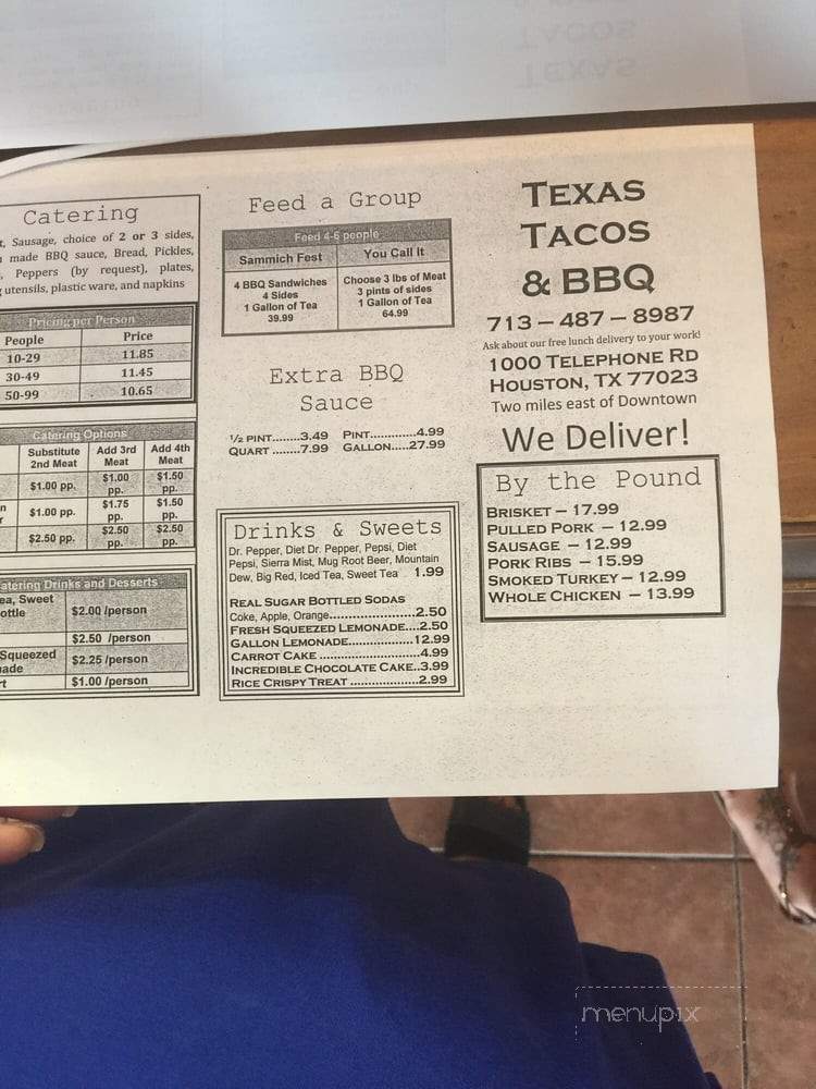 /28829160/Texas-Tacos-Menu-Houston-TX - Houston, TX