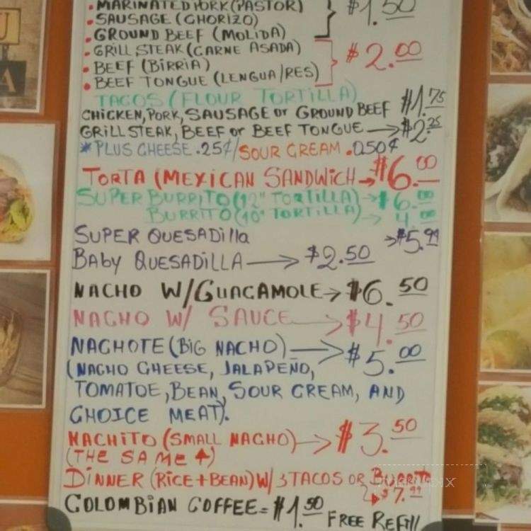Mi Casa Es Su Casa - Lincoln Park, MI menu_pic