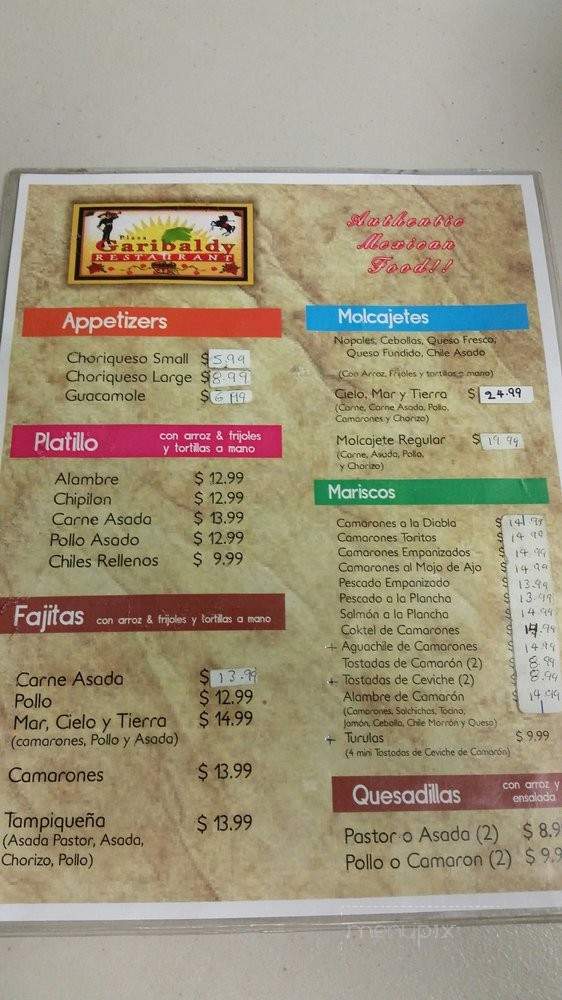 /28831962/Restaurant-Plaza-Garibaldi-Menu-Soledad-CA - Soledad, CA