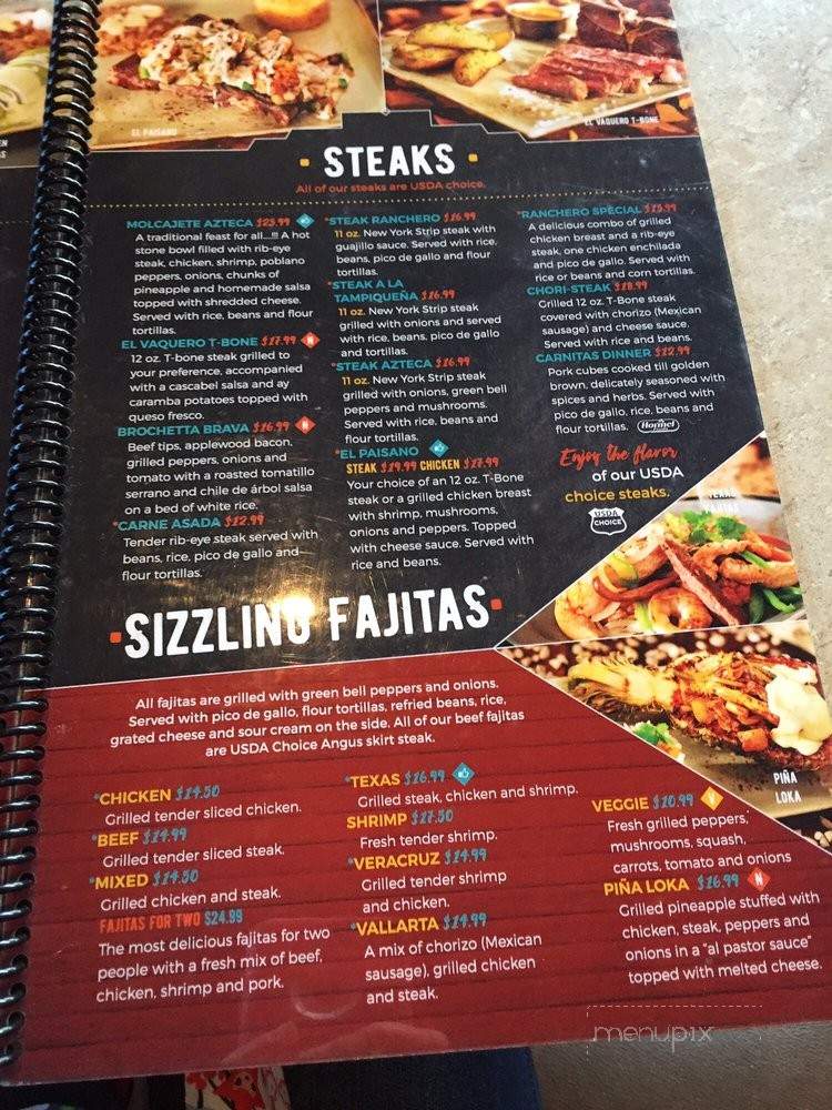 Plaza Mexican Bar And Grill - State College, PA menu_pic