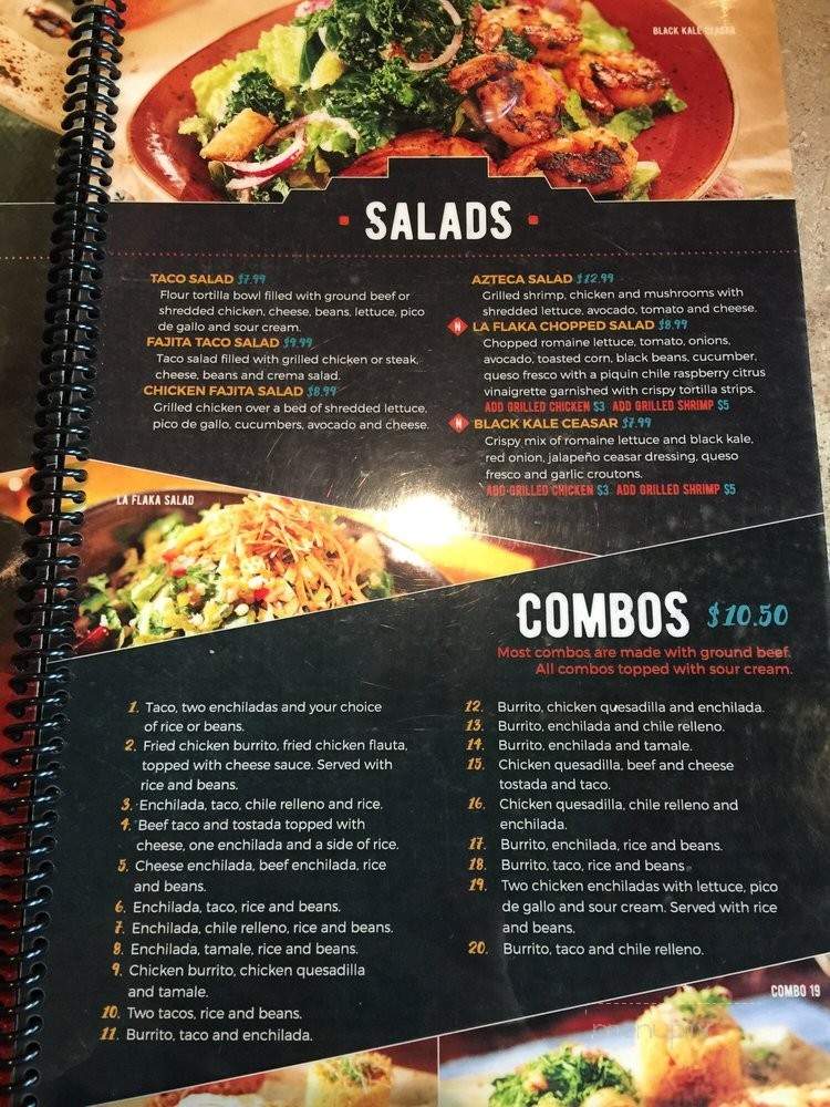 Plaza Mexican Bar And Grill - State College, PA menu_pic