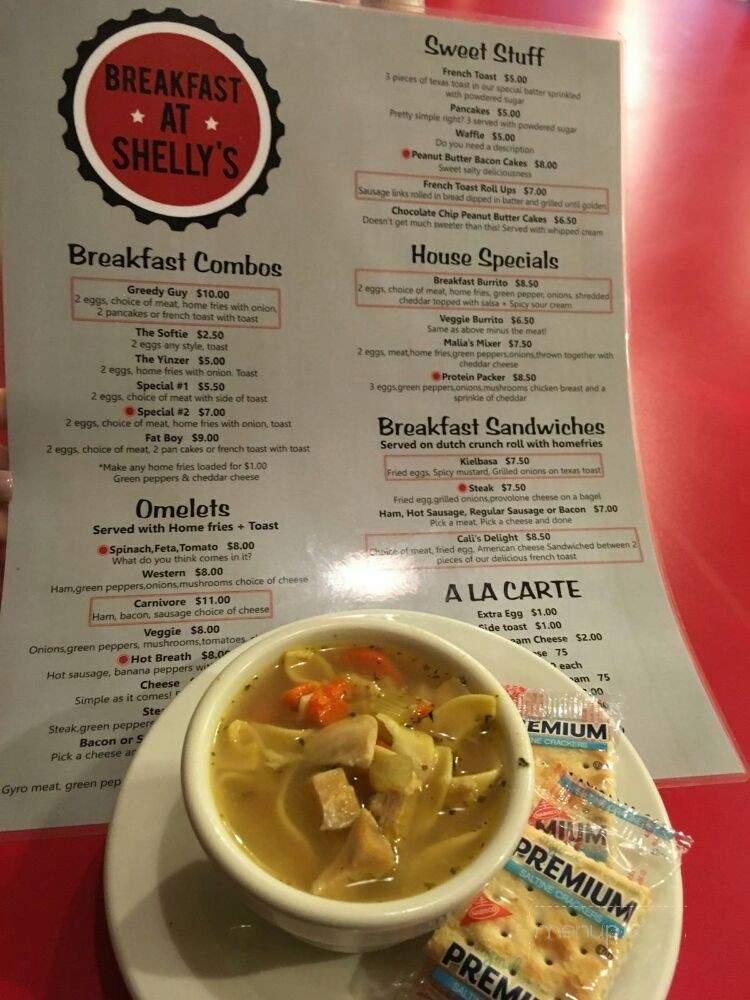 Breakfast At Shelly's - Pittsburgh, PA menu_pic