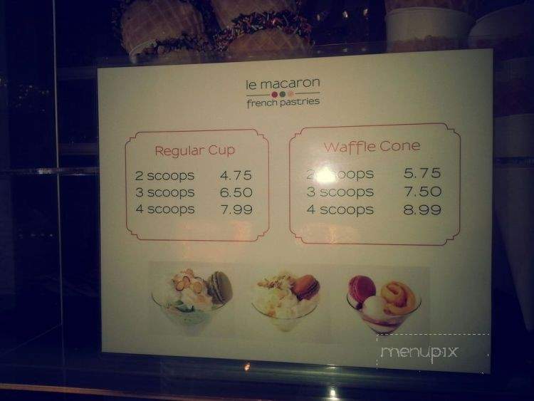 Le Macaron - Jacksonville, FL menu_pic
