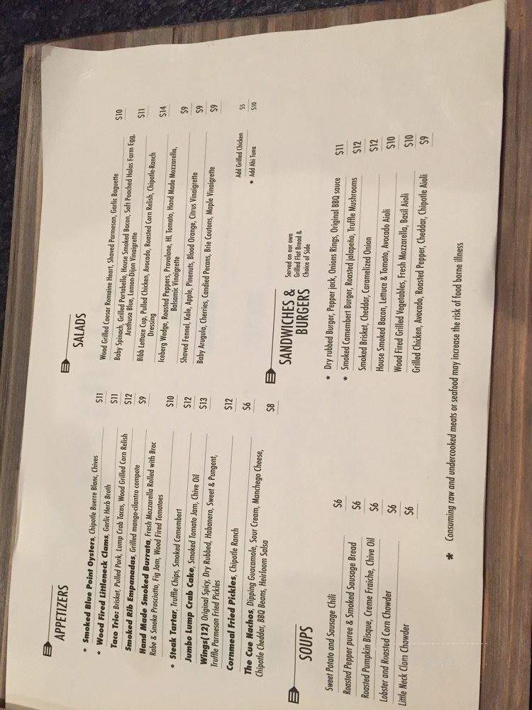 The Cue Danbury - Danbury, CT menu_pic