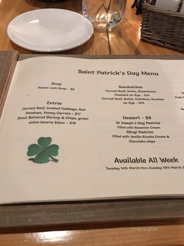 The Cue Danbury - Danbury, CT menu_pic