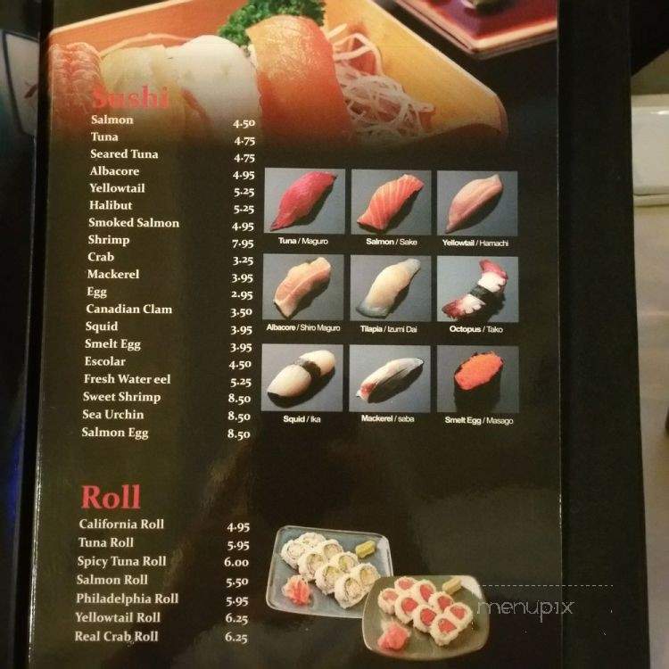Yamato Sushi & Bar - Bakersfield, CA menu_pic
