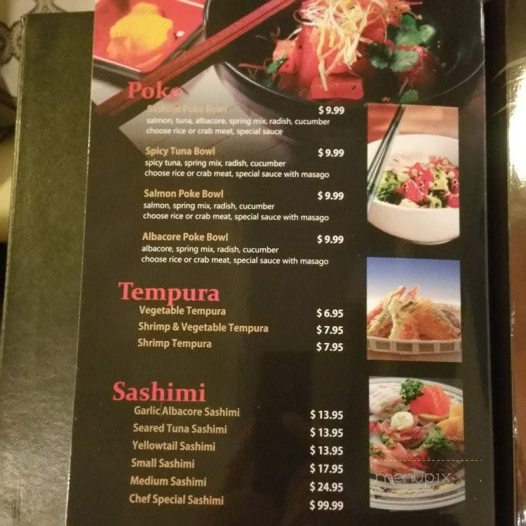 Yamato Sushi & Bar - Bakersfield, CA menu_pic