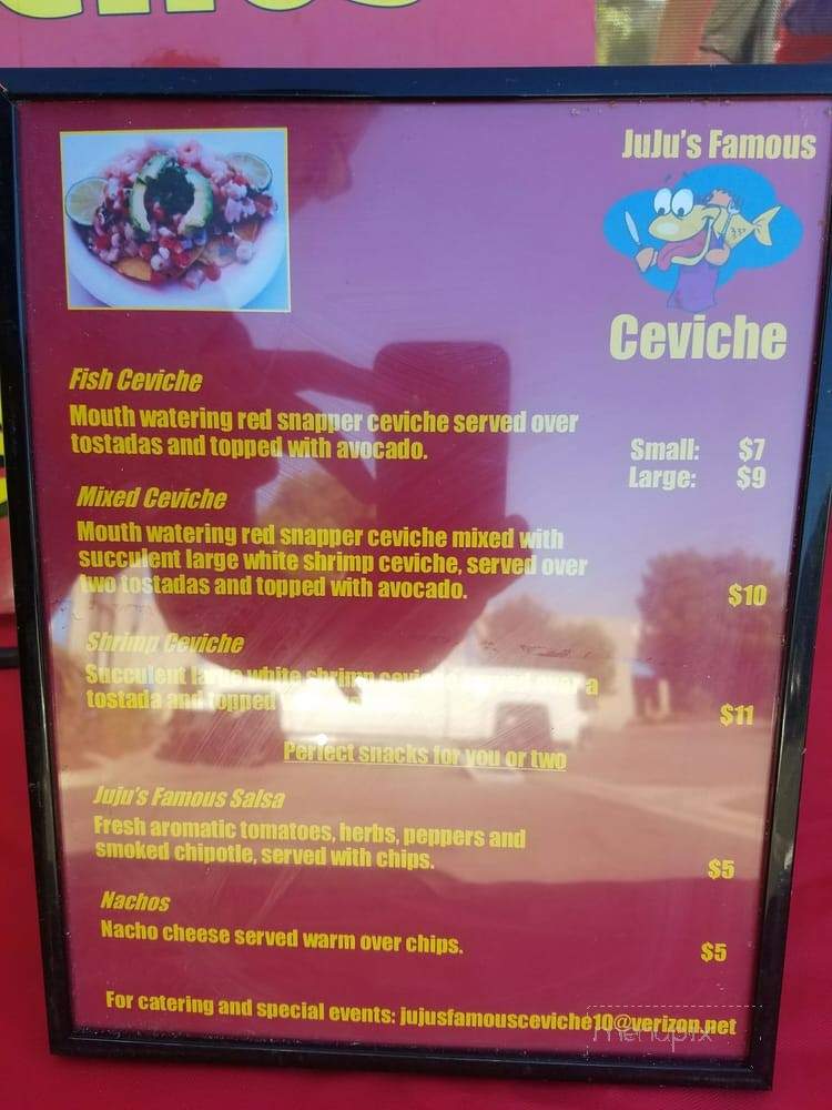 Juju's Famous Ceviche - Upland, CA menu_pic