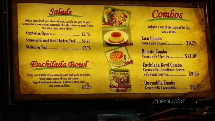 Richie's Taqueria - Flagler Beach, FL menu_pic