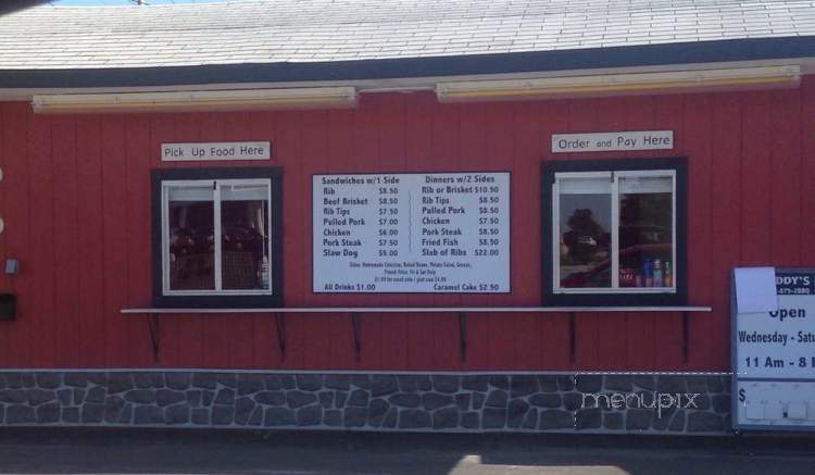 Big Daddy's BBQ - Columbia, MO menu_pic
