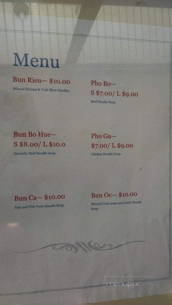 Le Bledo Dalat Bakery - Springfield, VA menu_pic