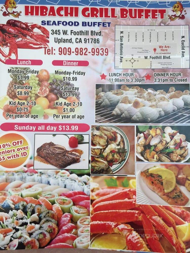 Hibachi Grill Buffet - Upland, CA menu_pic