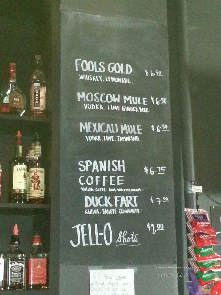 Rusty Nail Pizza and Pub - Portland, OR menu_pic