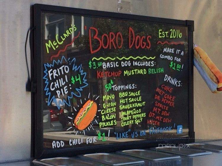 Boro Dogs - Jonesboro, AR menu_pic