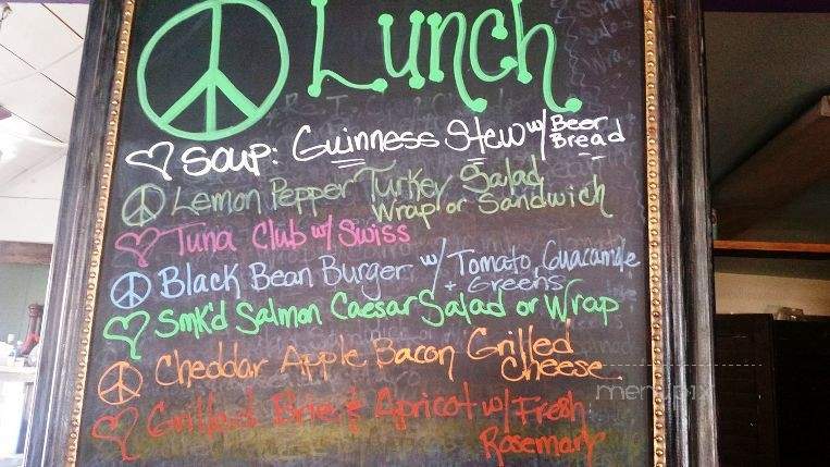 Higher Grounds - East Haddam, CT menu_pic