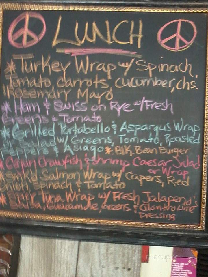 Higher Grounds - East Haddam, CT menu_pic