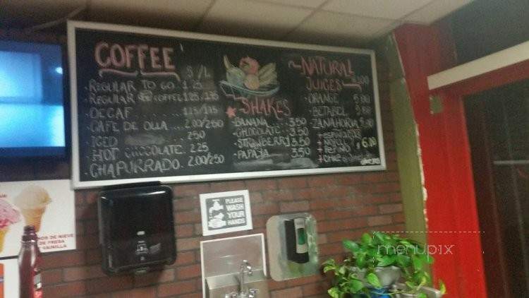 Bella's Coffee House - Detroit, MI menu_pic